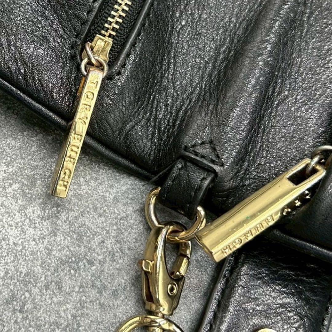極美品 トリーバーチ ロビンソン チェーン ショルダーバッグ で