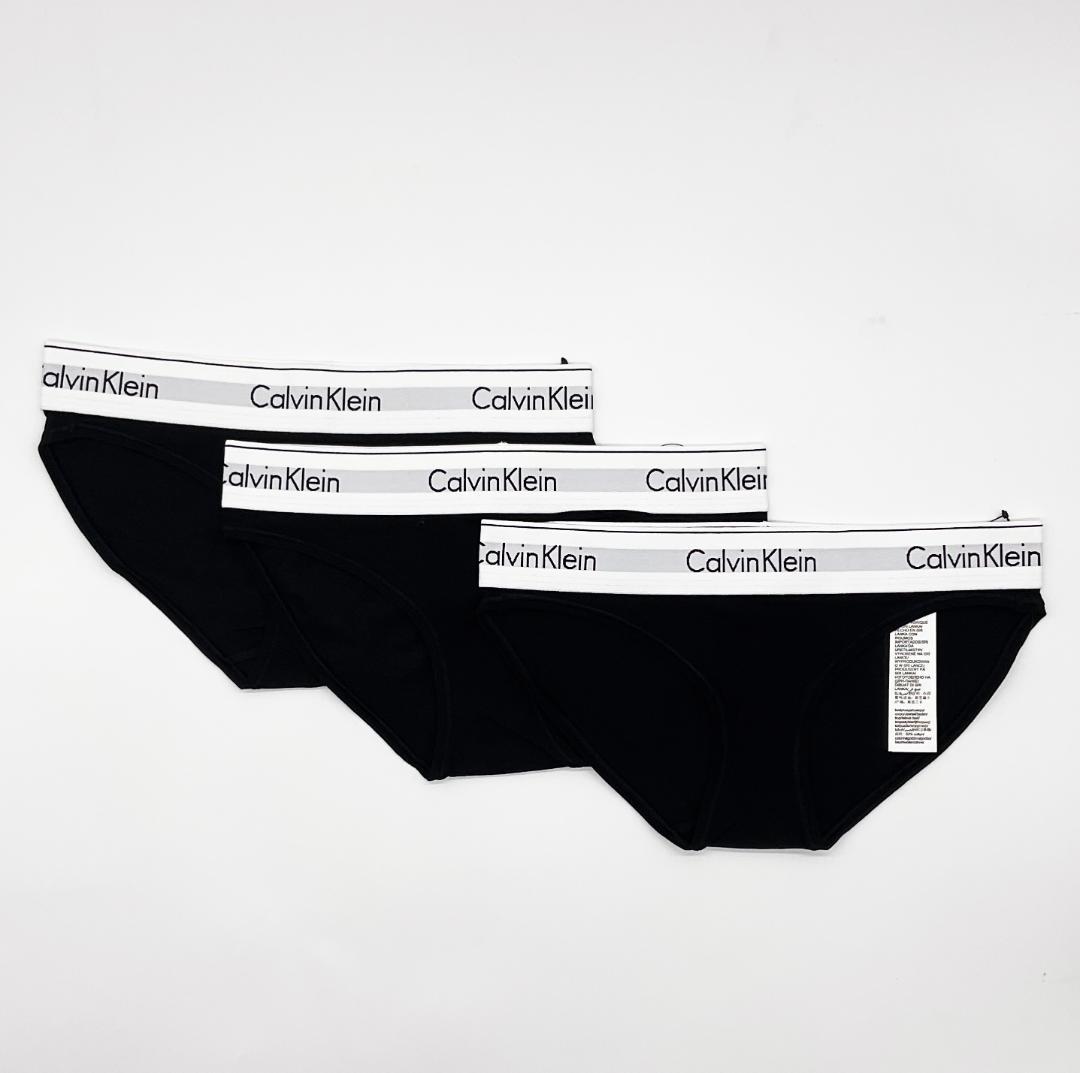 【正規品新品】Calvin Klein ビキニショーツ 3枚セット XS