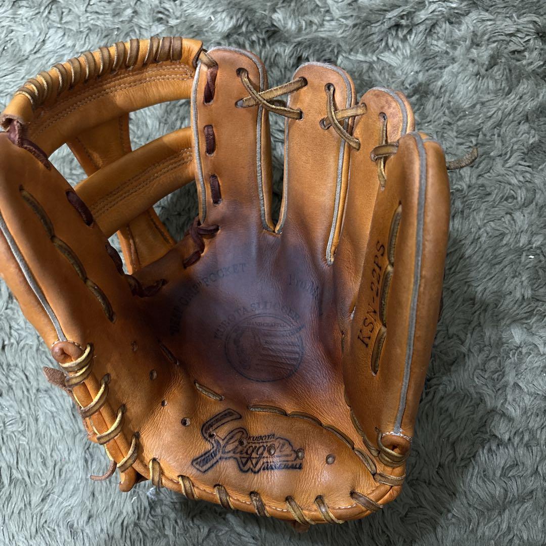 野球　久保田スラッガー　 軟式内野用グローブ