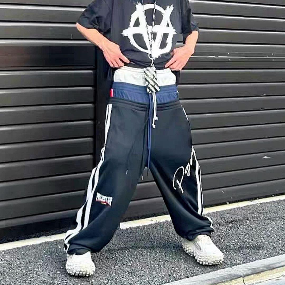 Grailz project G R 24ss レイヤードスウェットパンツM