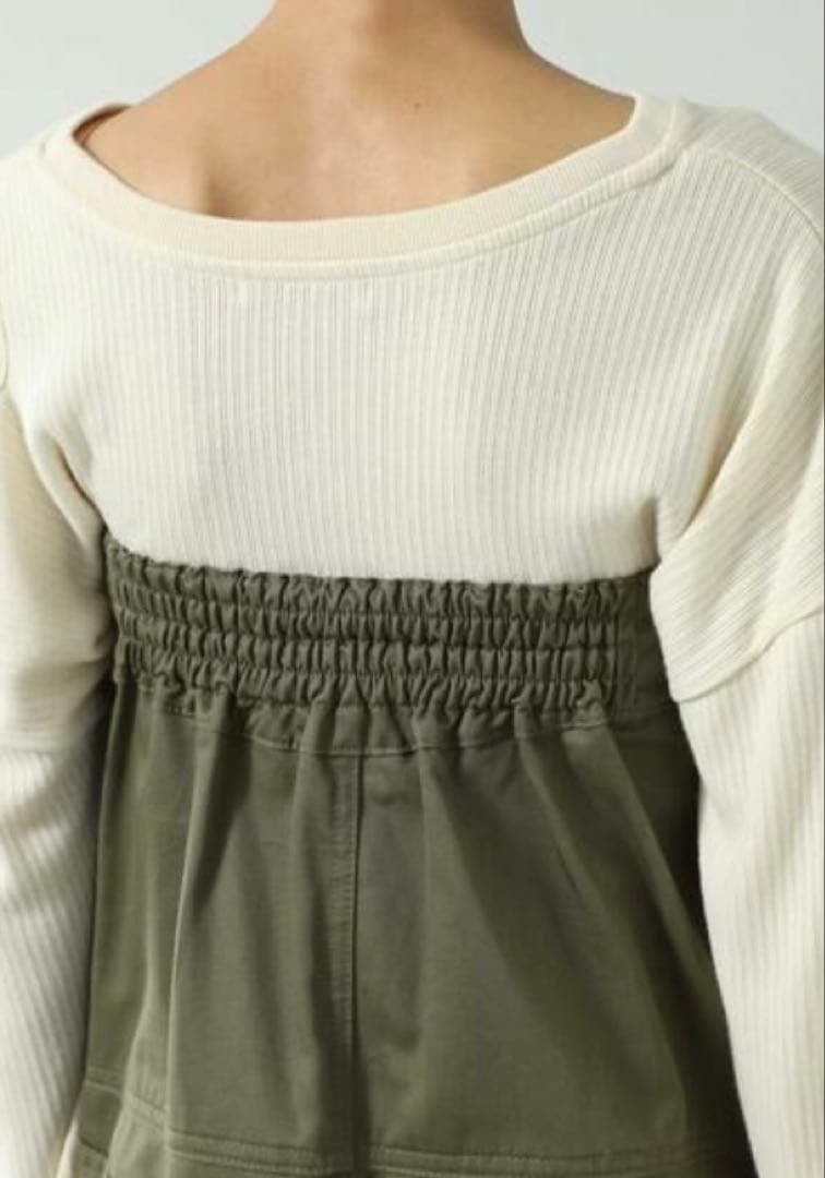 未使用品 ROSE BUD ベア切替えオールインワン