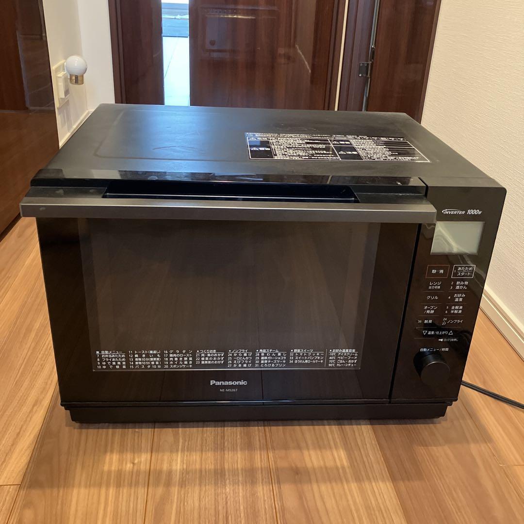 【ジャンク品】Panasonic オーブンレンジ NE-MS267 H92エラー】【ジャンク】Panasonic NE-MS267 オーブンレンジ