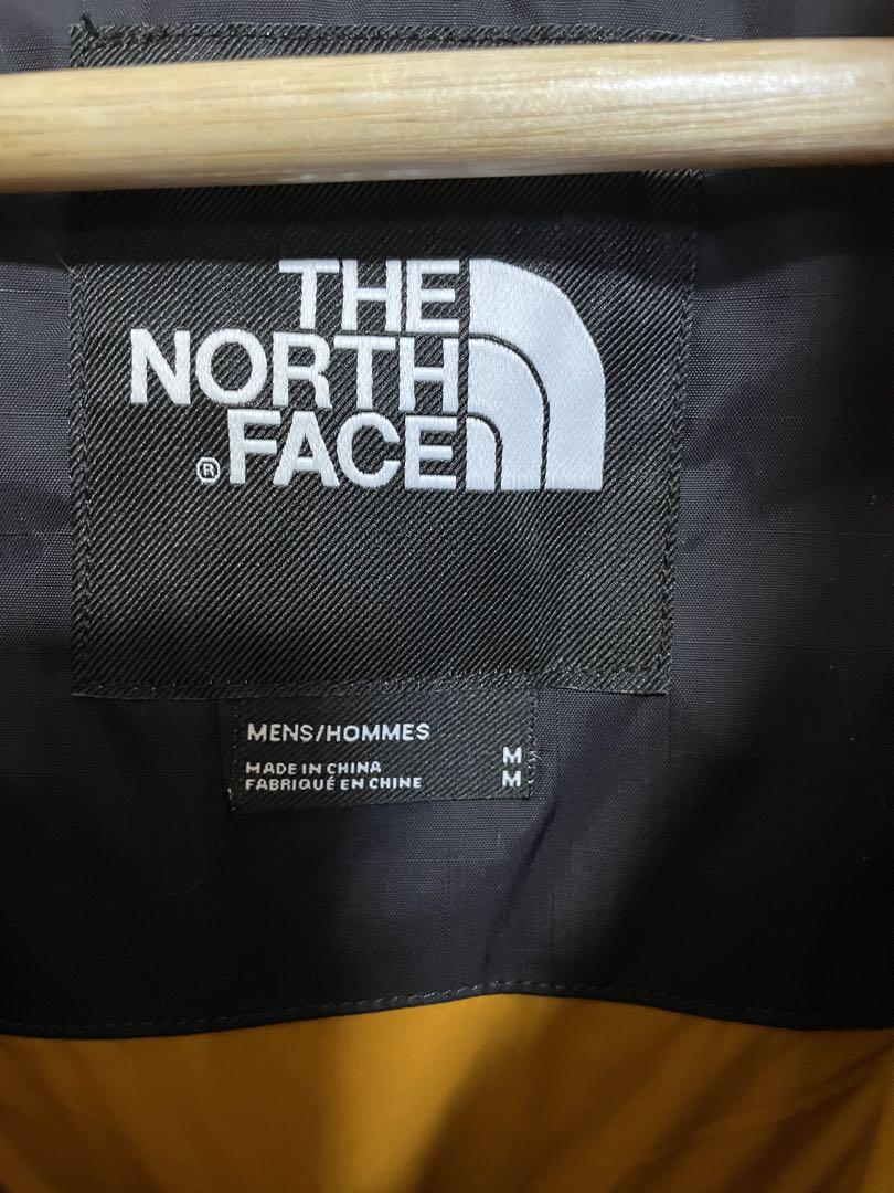 THE NORTH FACE ダウンジャケット オレンジ/黒ヌプシ700フィル