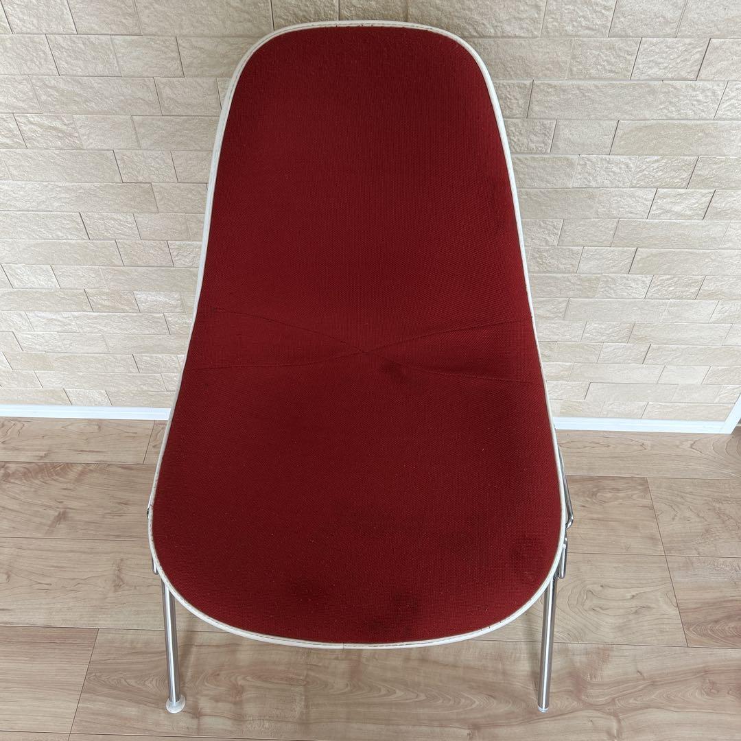 全国どこでも送料無料！ ハーマンミラー Eames イームズ ワインレッドファブリック生地 デスクチェア