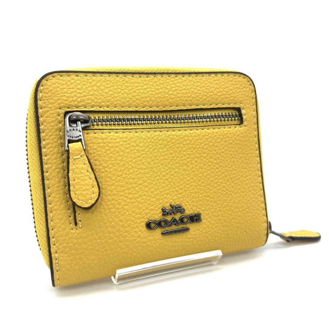 新品未使用 COACH X PEANUTS 二つ折り財布 スヌーピー イエロー