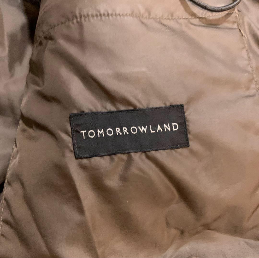 【美品Mサイズ】☆トゥモローランド 黒ブラックダウンジャケット ラクーンファー狸 【美品Mサイズ】☆トゥモローランド 黒ブラックダウンジャケット ラクーンファー狸