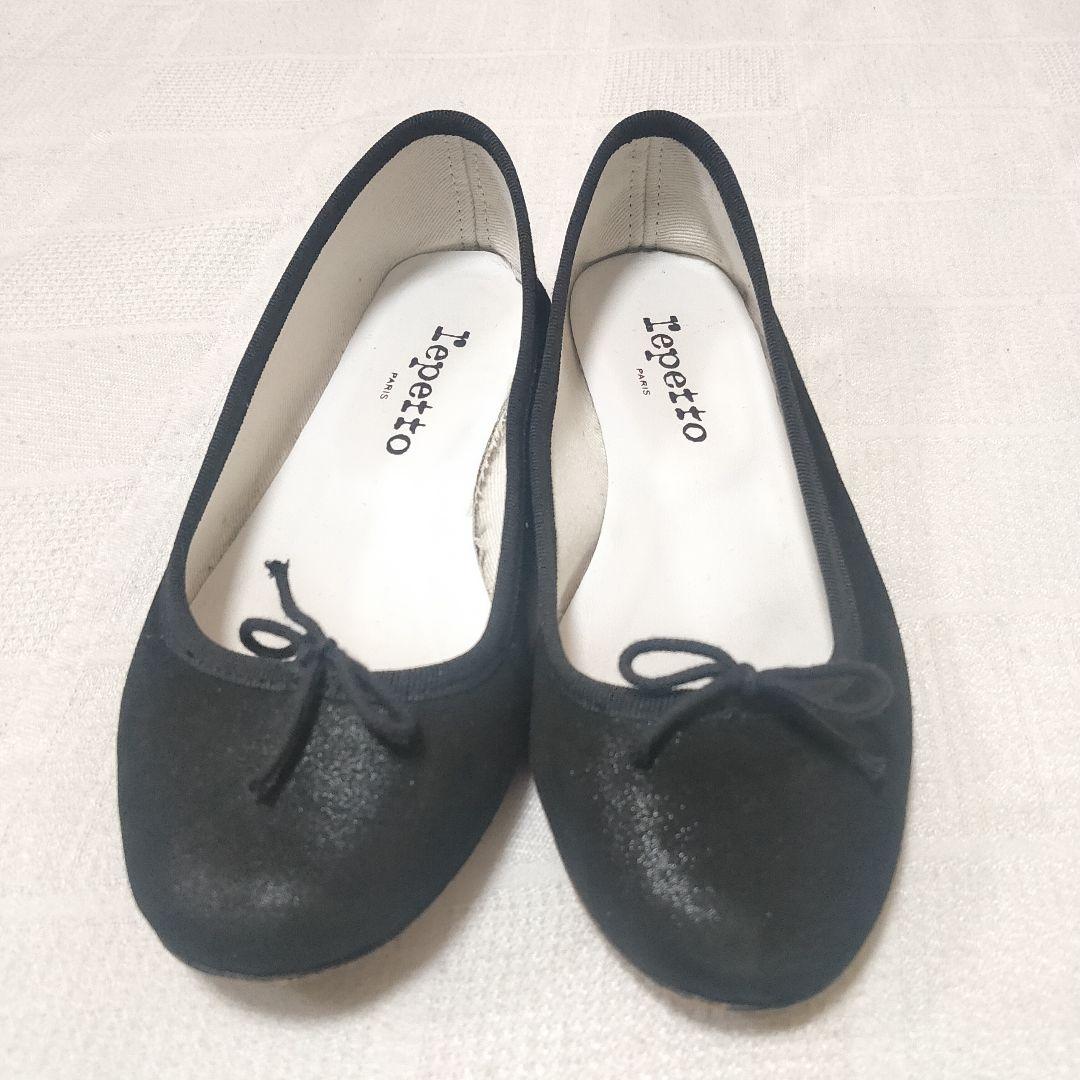 カテゴリーⅺ repetto スエード ラメ 36 t5vZF-m68373655743 レペット サンドリオン バレエシューズ ますが