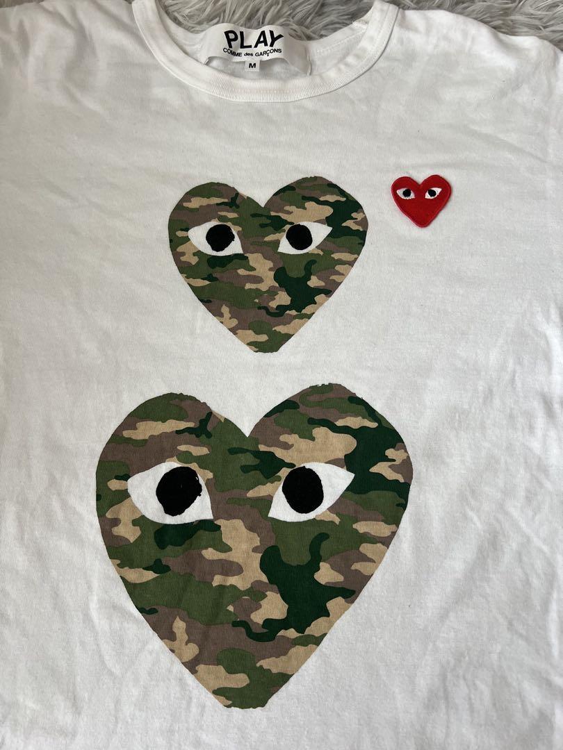 PLAY COMME des GARÇONS 迷彩 Tシャツ Sサイズ - メルカリ