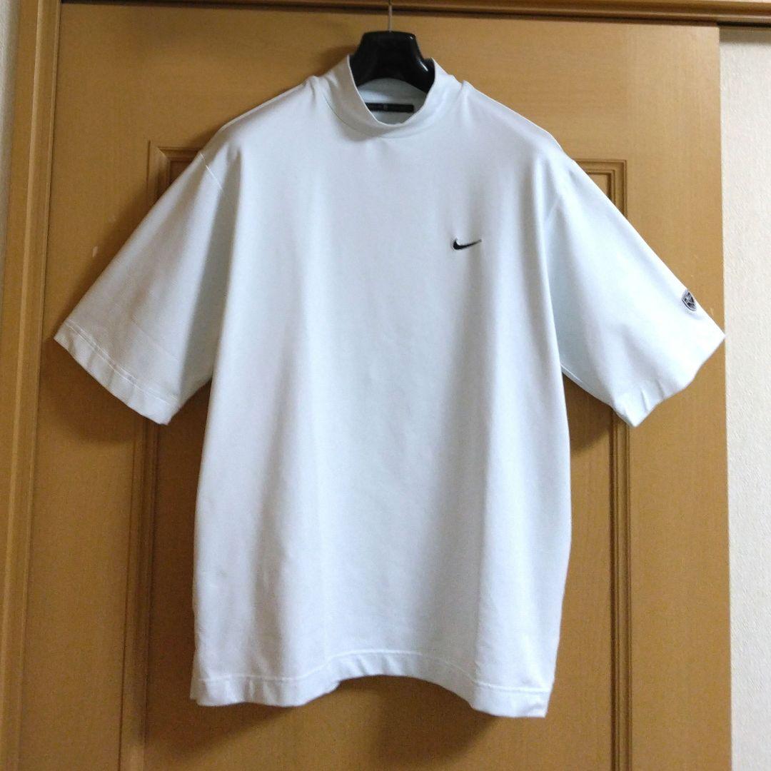 ナイキゴルフ タイガーウッズ モックネック ストレッチ ポリエステル Tシャツ ナイキゴルフ タイガーウッズ モックネック ストレッチ