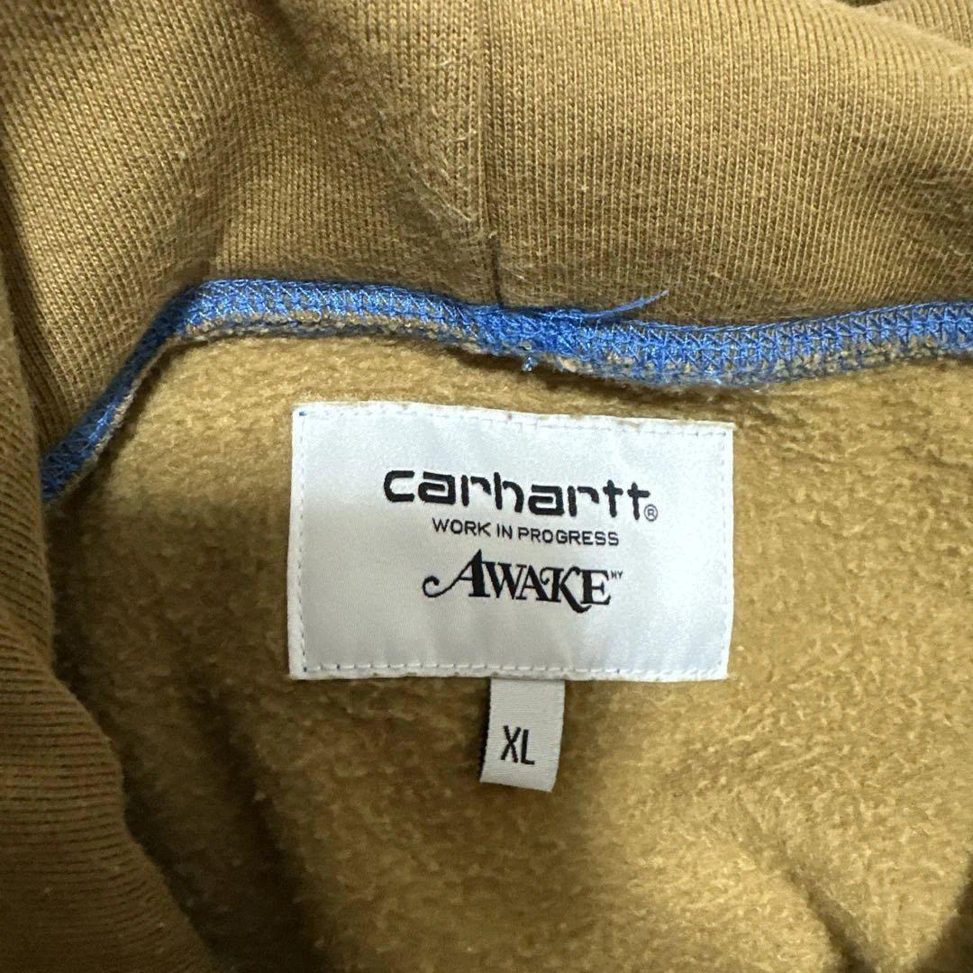 AWAKE NY × Carhartt パーカー XL ブラウン