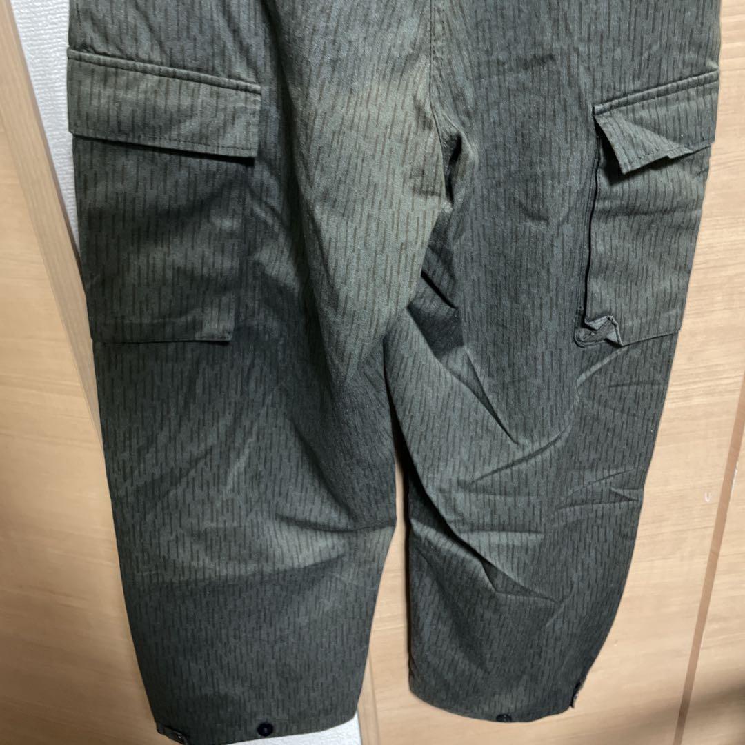 プレゼントを選ぼう！ 激レア70's東ドイツ軍 レインドロップカモ オーバーオール パンツ