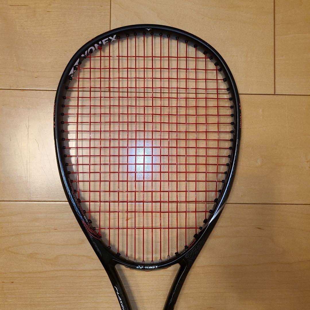 【美品】YONEX F-LASER 9S UL0 YONEX ヨネックス ソフトテニスラケット F-LASER 9S ガット加工