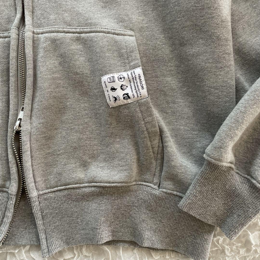 NAGORI 菅田将暉 オールナイトニッポン パーカー グレー M 公式 刺繍