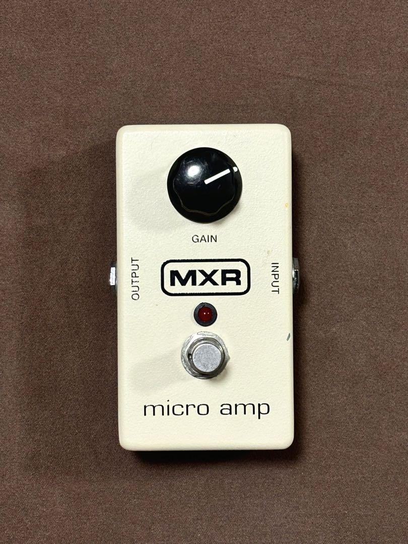 【限定値下げ中】【即購入歓迎】MXR micro amp ギターエフェクター MXR/M133 Microamp ギタープリアンプ/エフェクター 送料無料