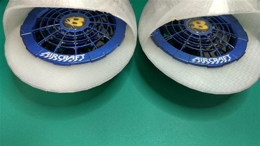 空調服用ファンカバー90Φ用半透明白アウトレット1000円off