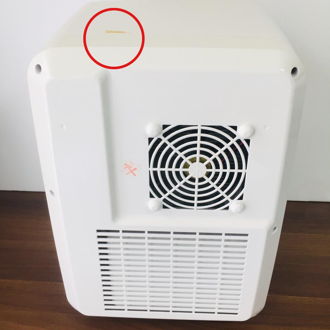 【未使用品】TWINBIRD 2電源式ポータブル電子適温ボックス