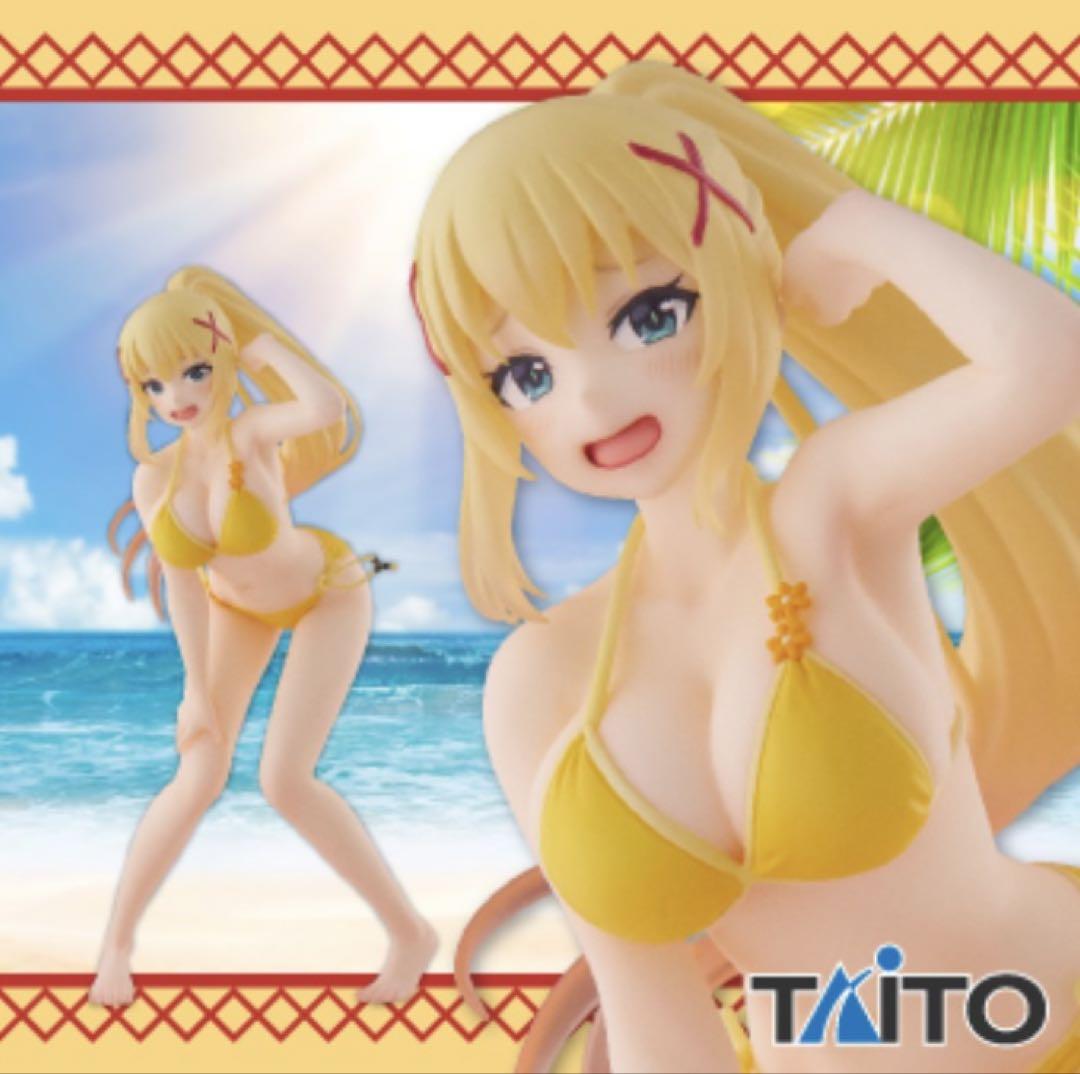 タイクレ限定　このすば　ダクネス　水着ver　３点 この素晴らしい世界に祝福を！3 Coreful フィギュア ダクネス