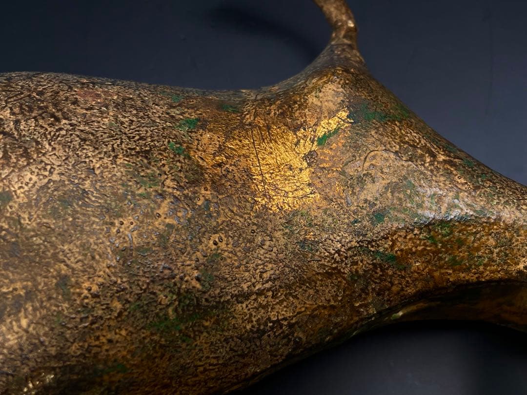 雄牛のオブジェ