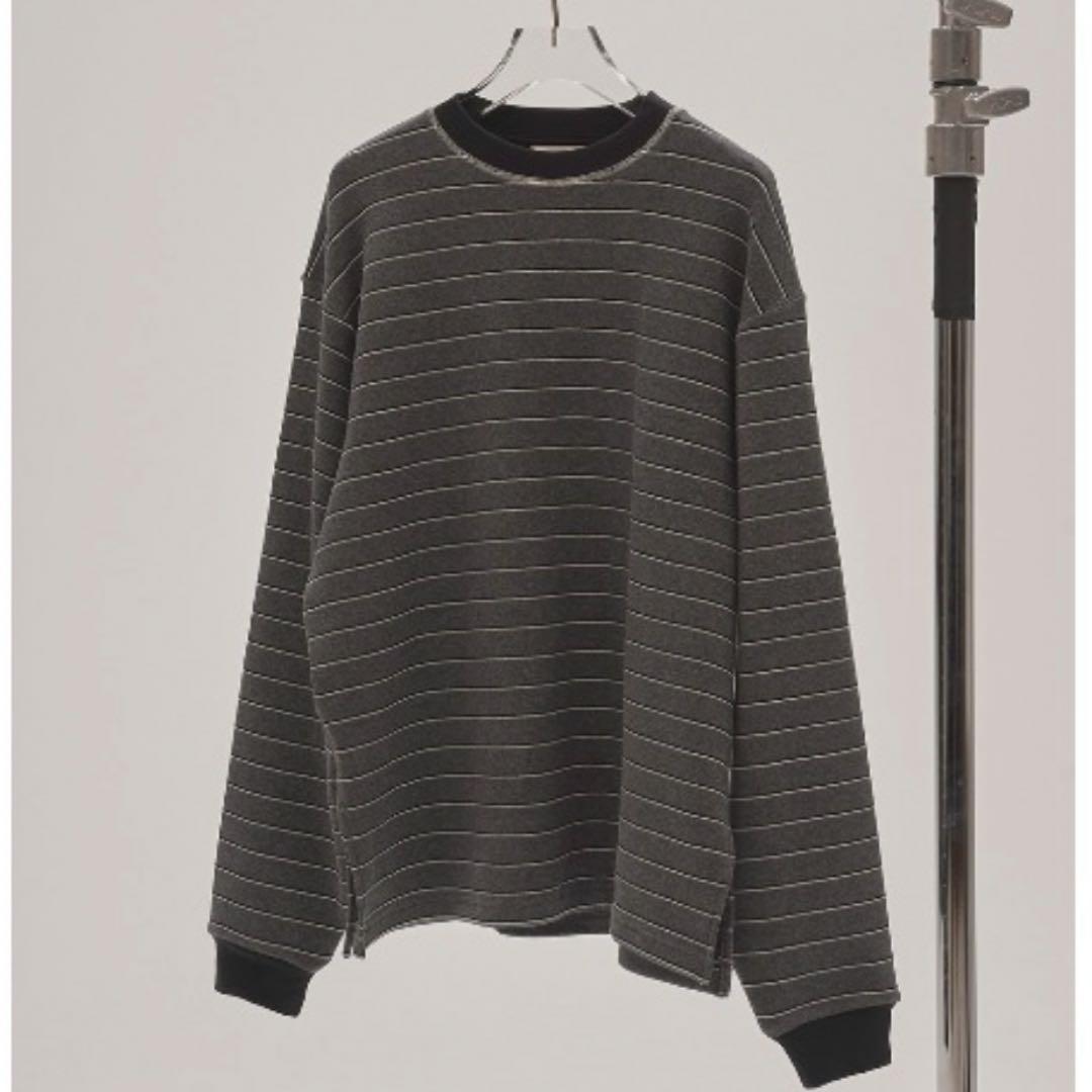 todayful Border Long T-shirts グレー