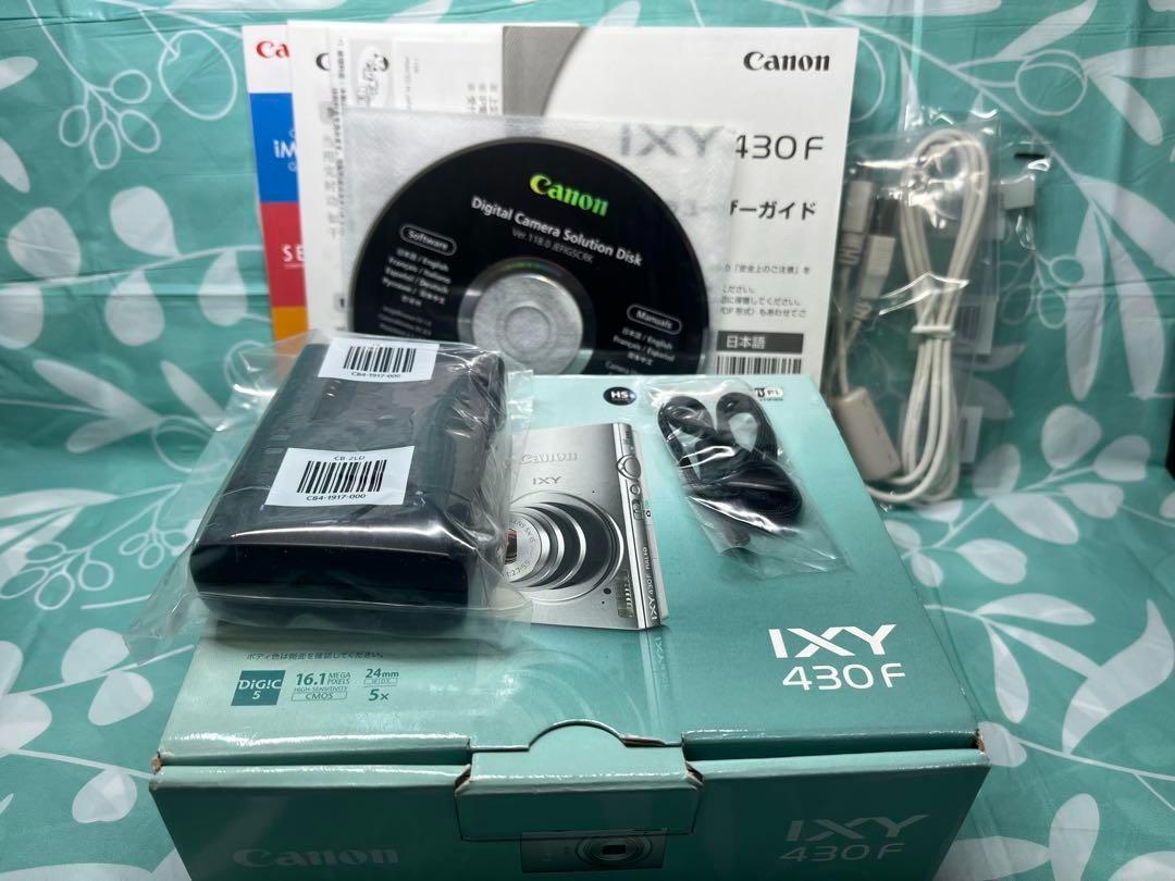美品 Canon IXY 430F シルバー 動作確認済