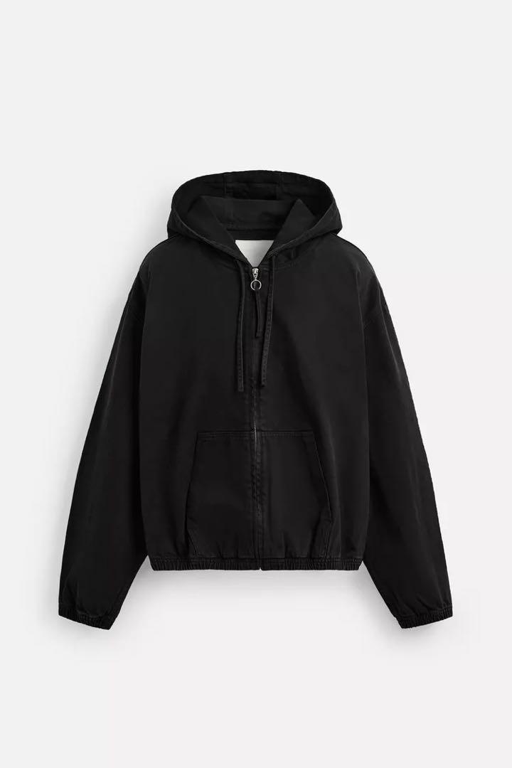 ZARA ザラ ZARA ザラ フード デニムジャケット Sサイズ 完売品 ZARA ザラ ZARA ザラ フード デニムジャケット Sサイズ 完売品