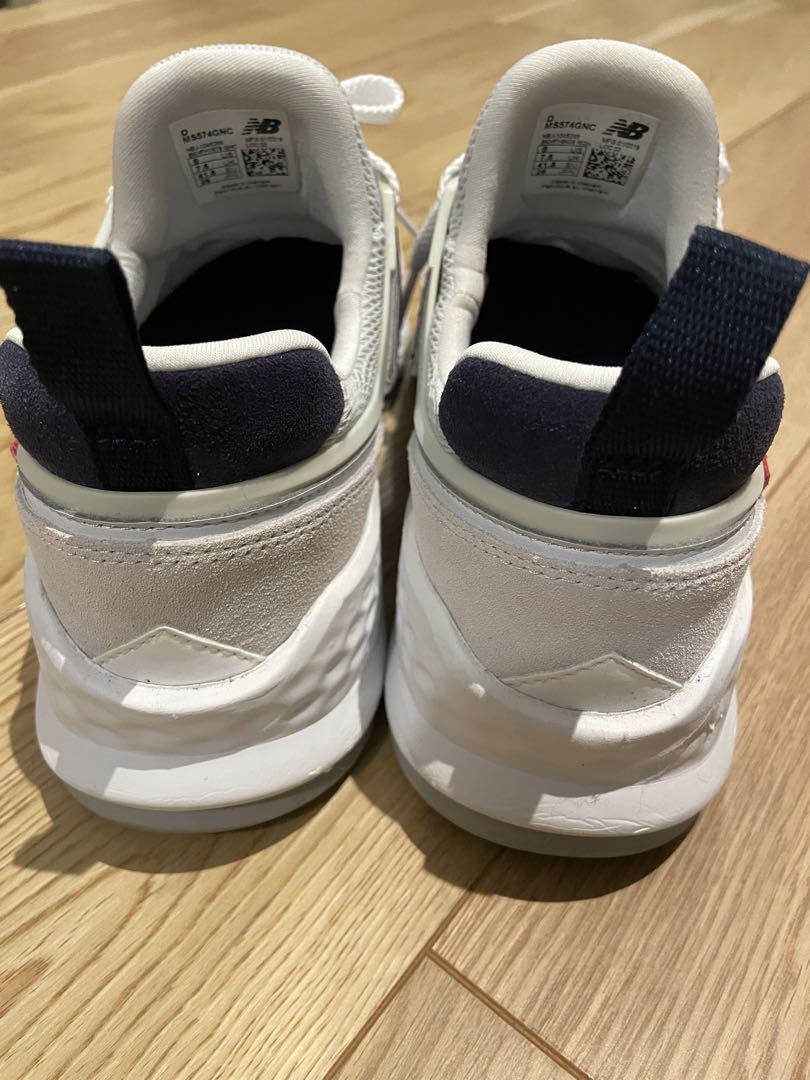 美品◆New Balance MS574GNC-SLV 26cm