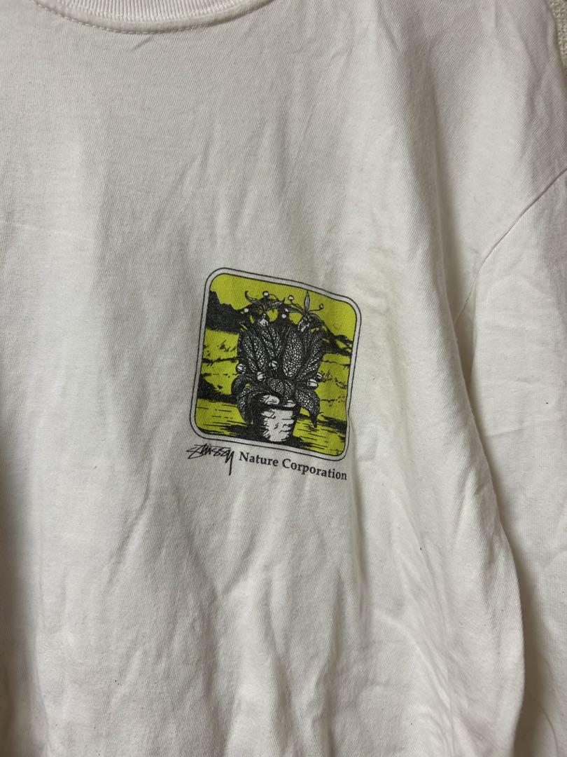 Stussy グラフィックプリント 長袖Tシャツ M