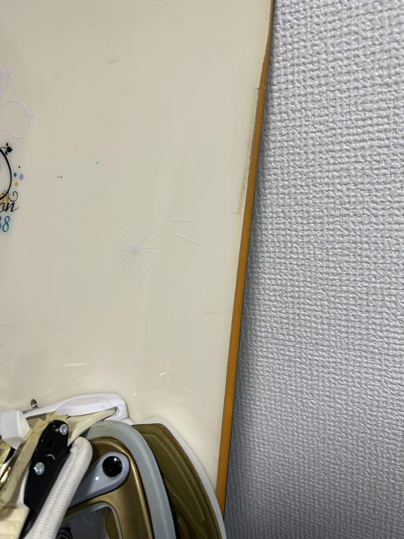 サロモン　138cmスノーボード　ビンディングセット レディース