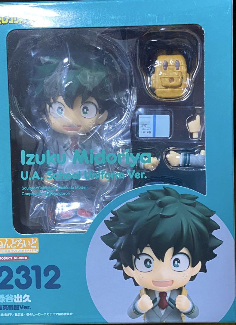 顔ひとつ無し ねんどろいど 緑谷出久 雄英制服Ver. 僕のヒーロー