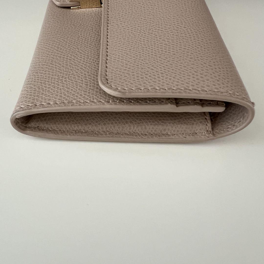 【未使用】FURLA フルラ 長財布 メトロポリス ピンクベージュ レザー