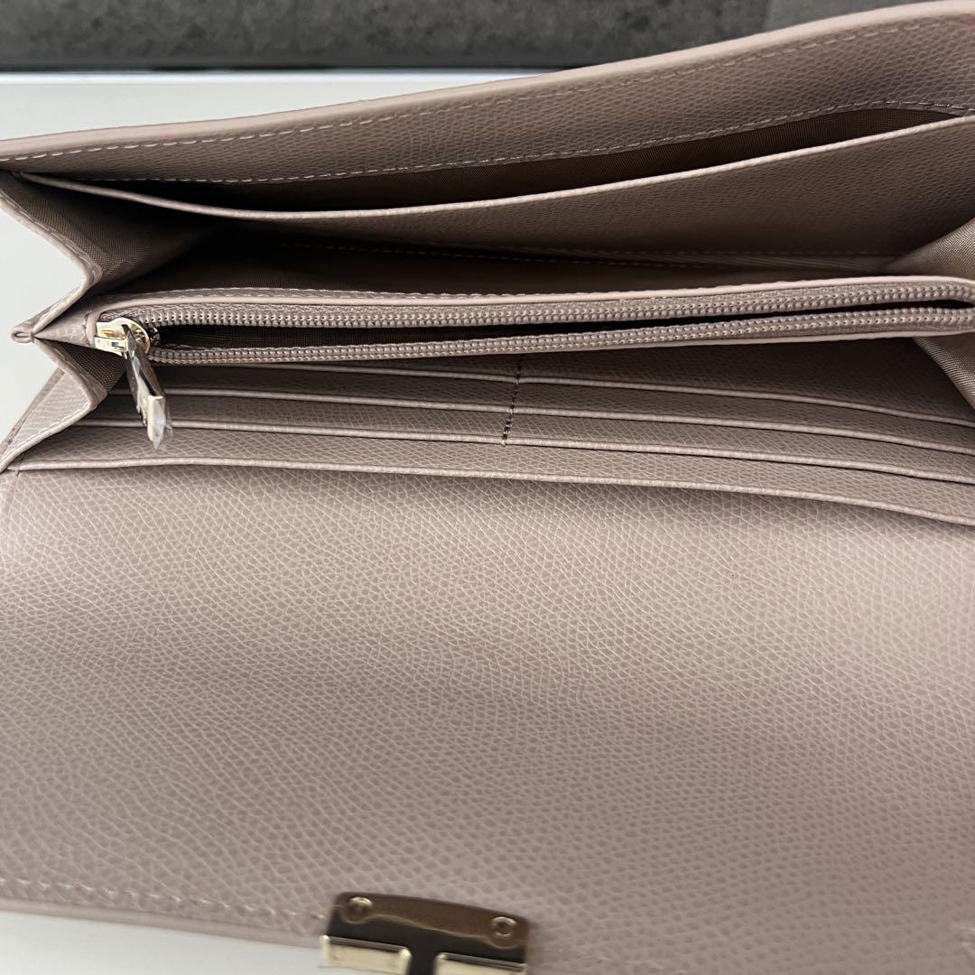 【未使用】FURLA フルラ 長財布 メトロポリス ピンクベージュ レザー