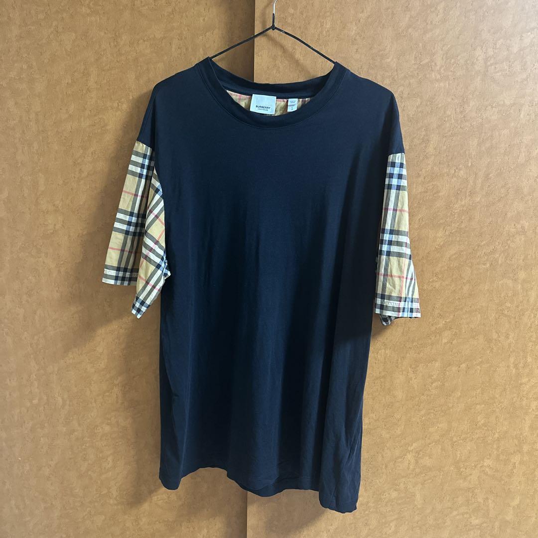 burberry バーバリー　Tシャツ　ノバチェック　Lサイズ￼￼ 正規品