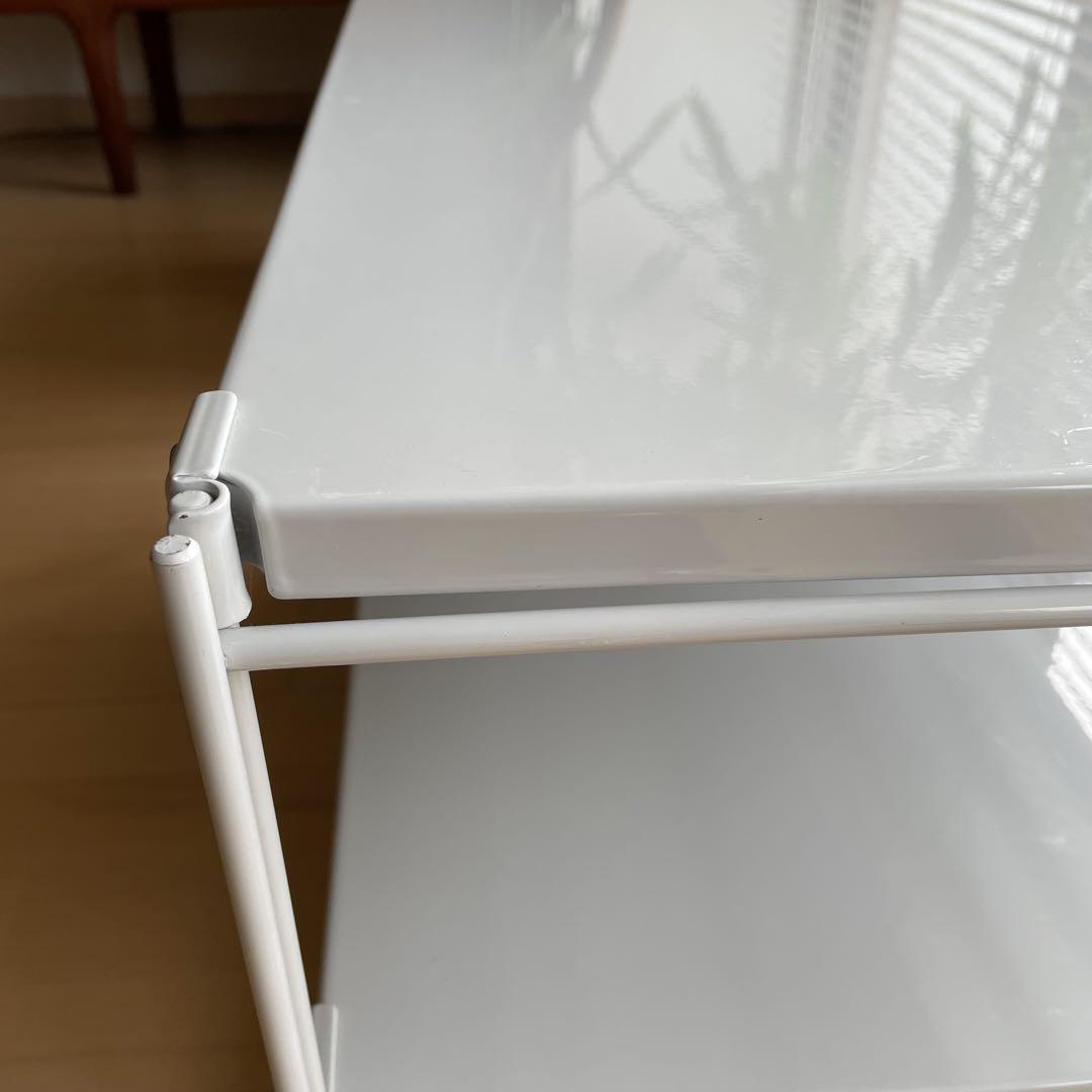 無印良品　スチールユニットシェルフ　幅86×奥行き41×高さ46cm
