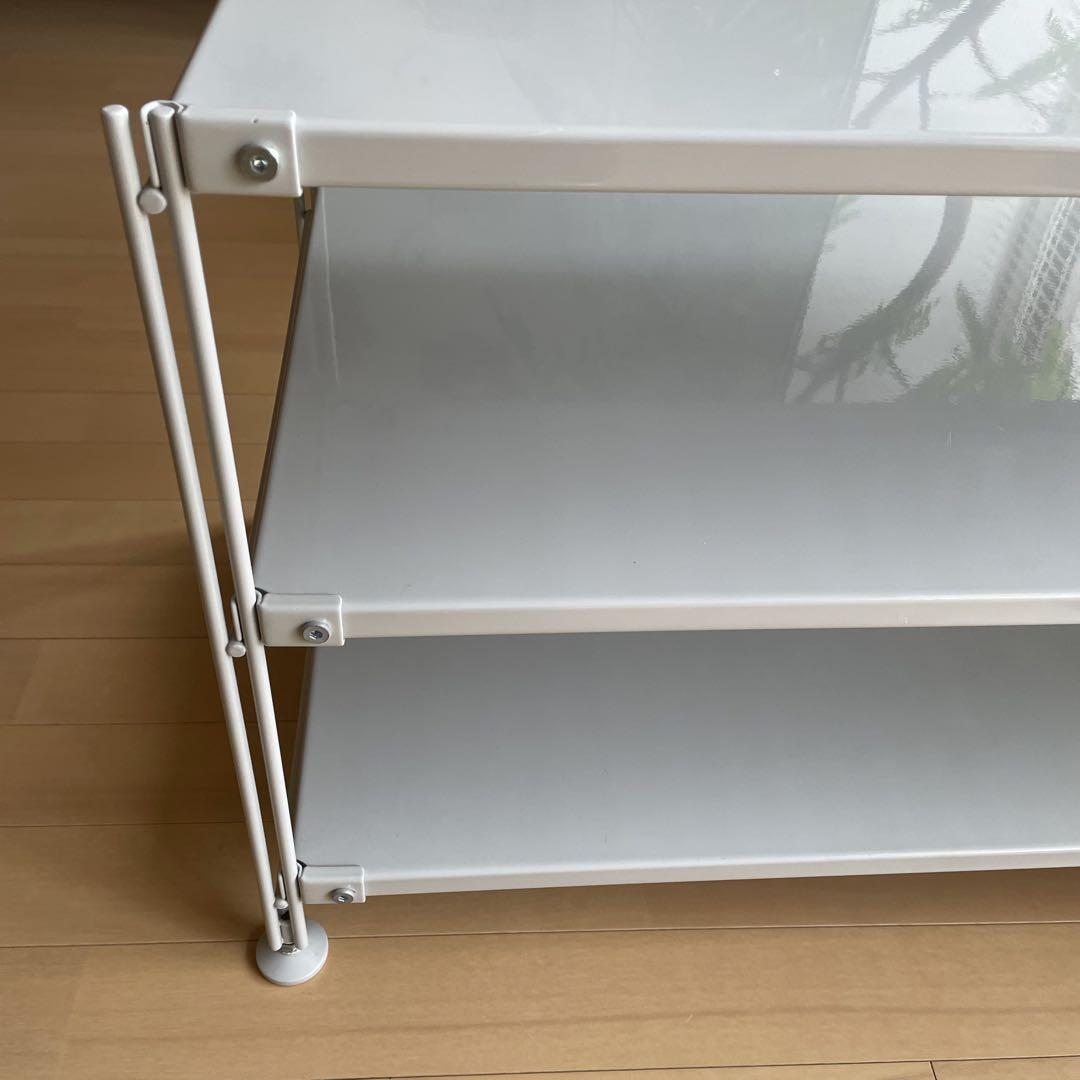 無印良品　スチールユニットシェルフ　幅86×奥行き41×高さ46cm