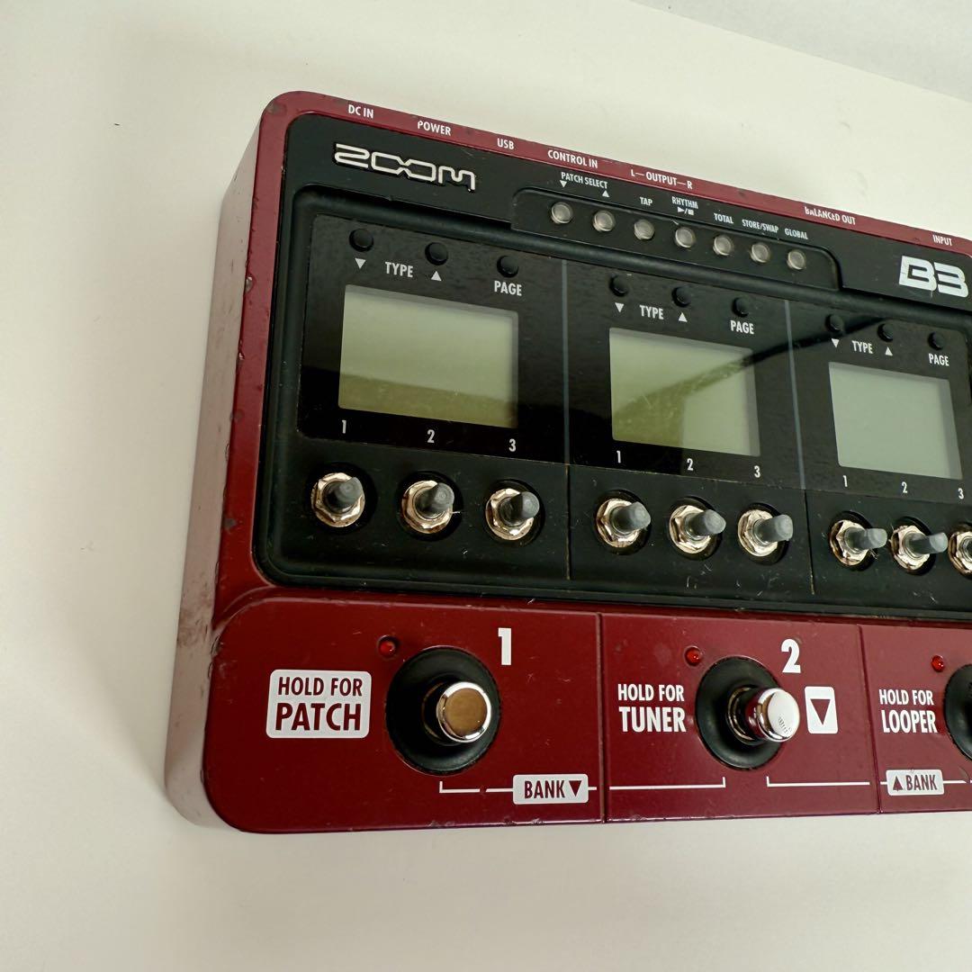 ZOOM ベース用エフェクト・アンプシミュレーター B3