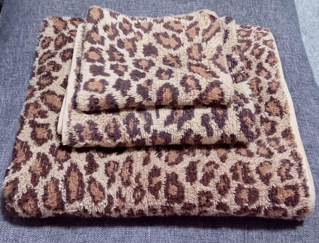 Ralph Lauren HOME ヒョウ柄 タオルセット 画像1