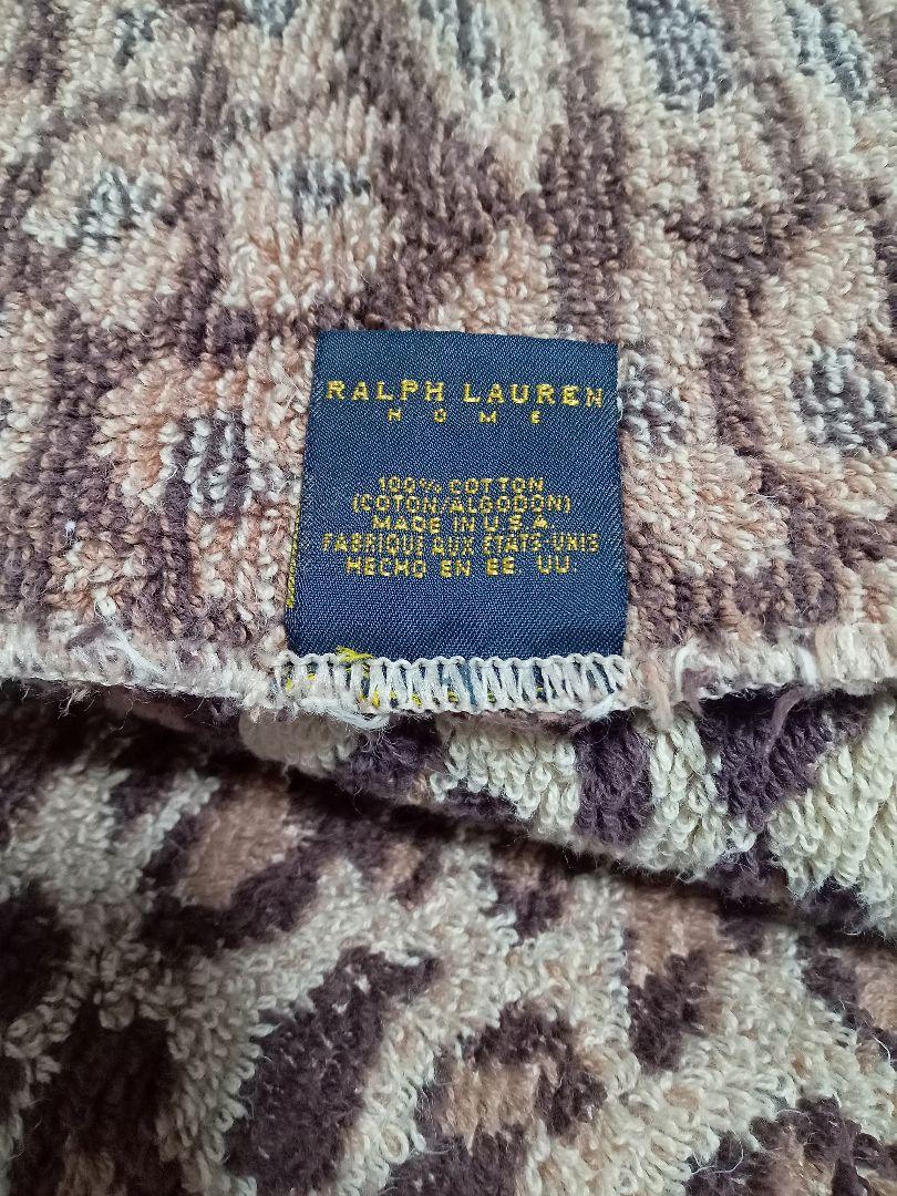 Ralph Lauren HOME ヒョウ柄 タオルセット 画像2