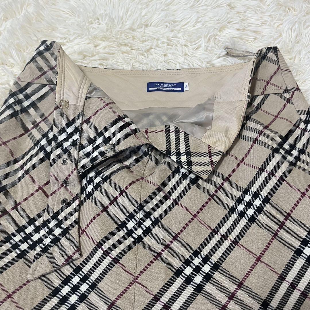 ✨定番品✨ BURBERRY BLUE LABEL タイトスカート ノバチェック