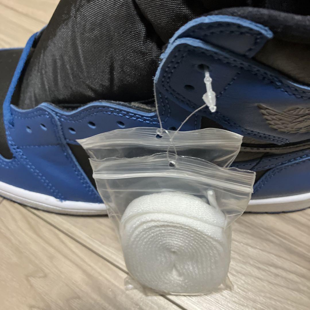 NIKE エアジョーダン1 HI ダークマリーナブルー