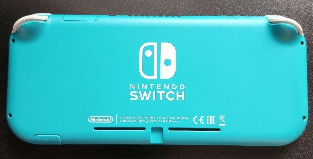 ジャンク品注意！！】Switch Lite ターコイズ(箱・充電器有り