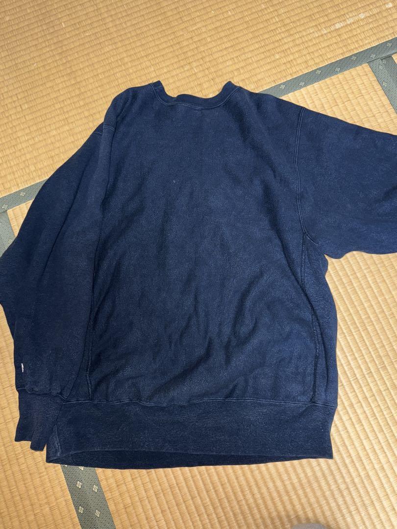 Champion リバースウィーブ ネイビー Lサイズ