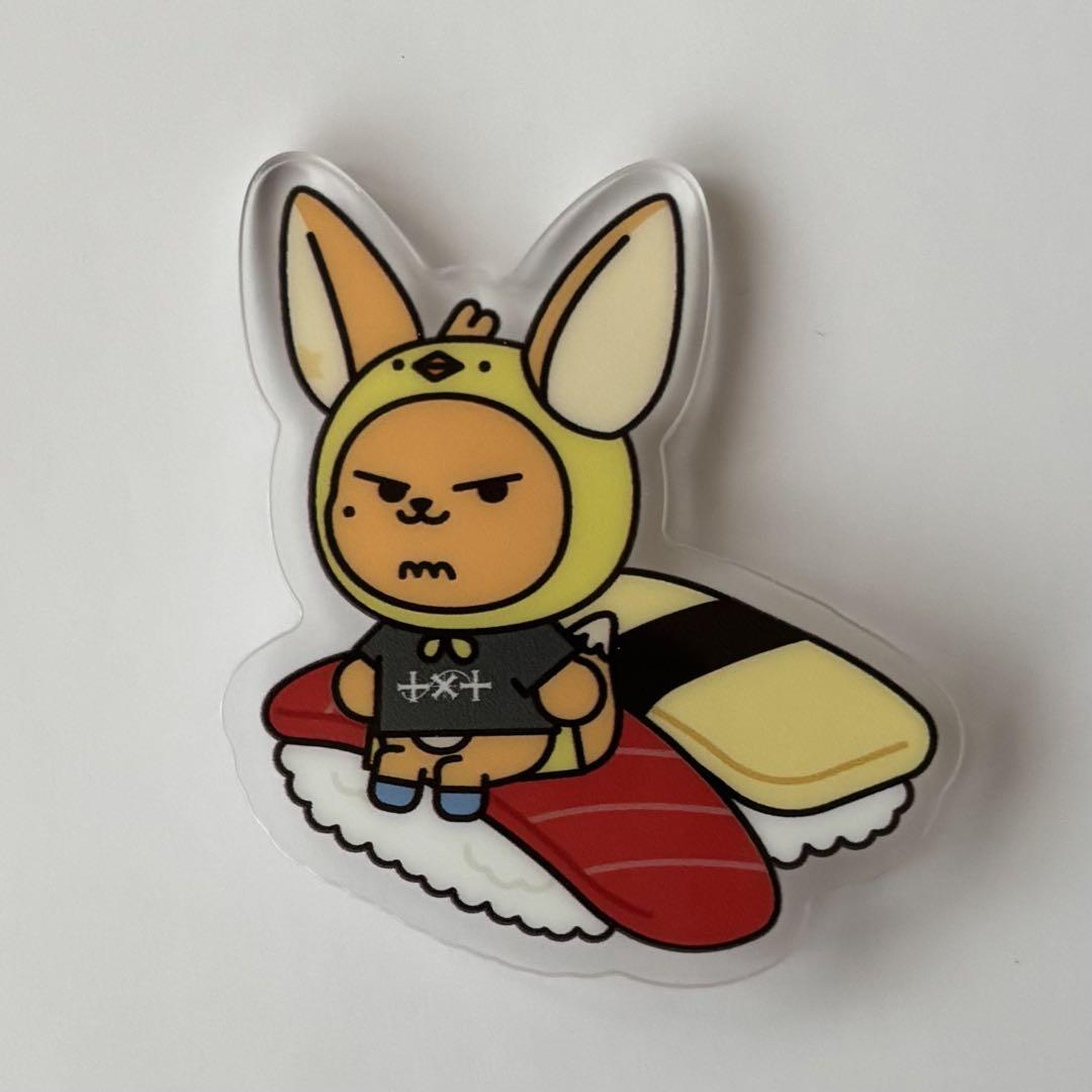 TXT プルバトゥ アクリルバッジ ご当地 大阪 5個コンプリートセット TXT ご当地 プルバトゥ 大阪 限定 フムニャリン アクリル バッジ