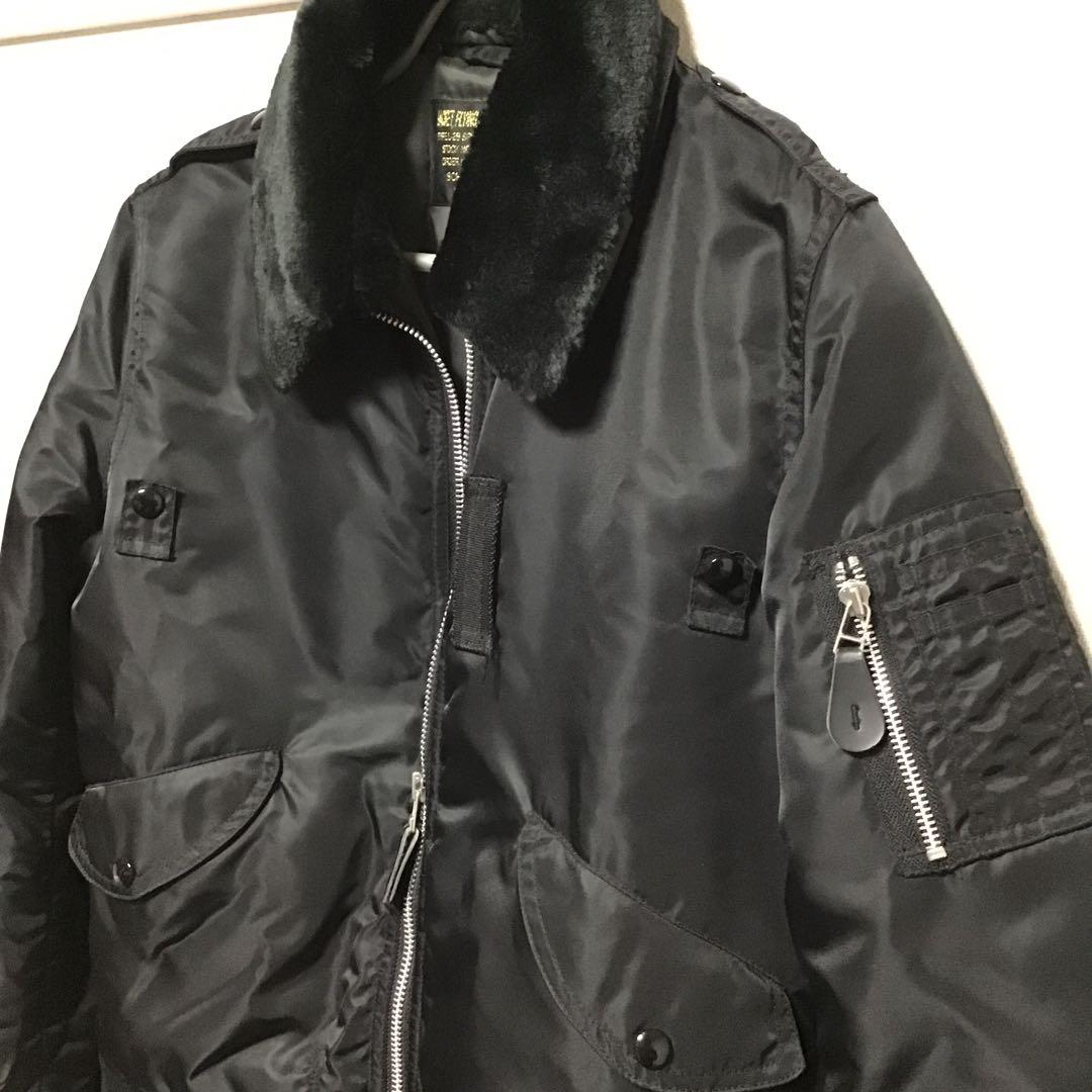 ショット schott フライトジャケット 黒