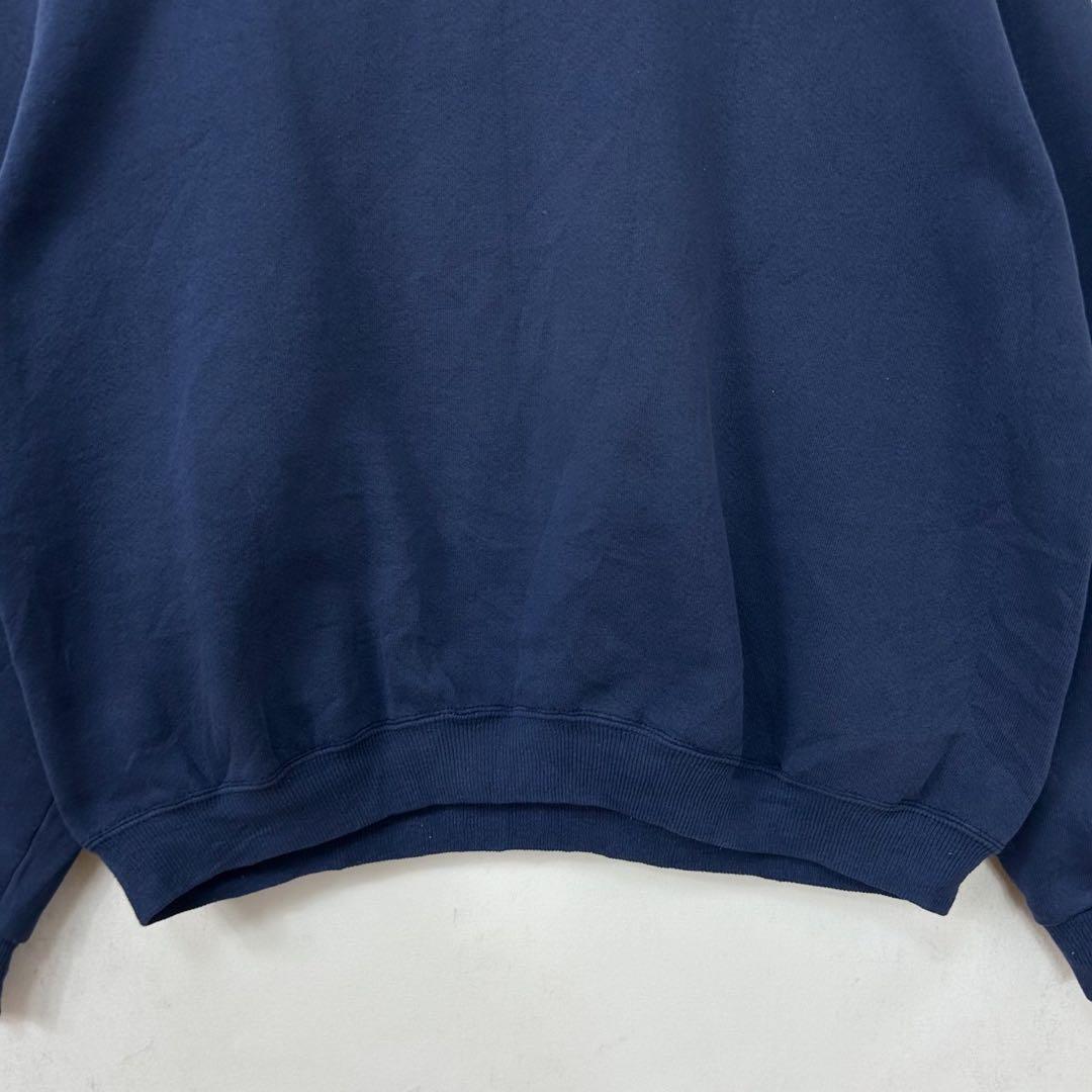 Hanes ヘインズ メキシコ製 90s 無地 スウェット ネイビー S108b