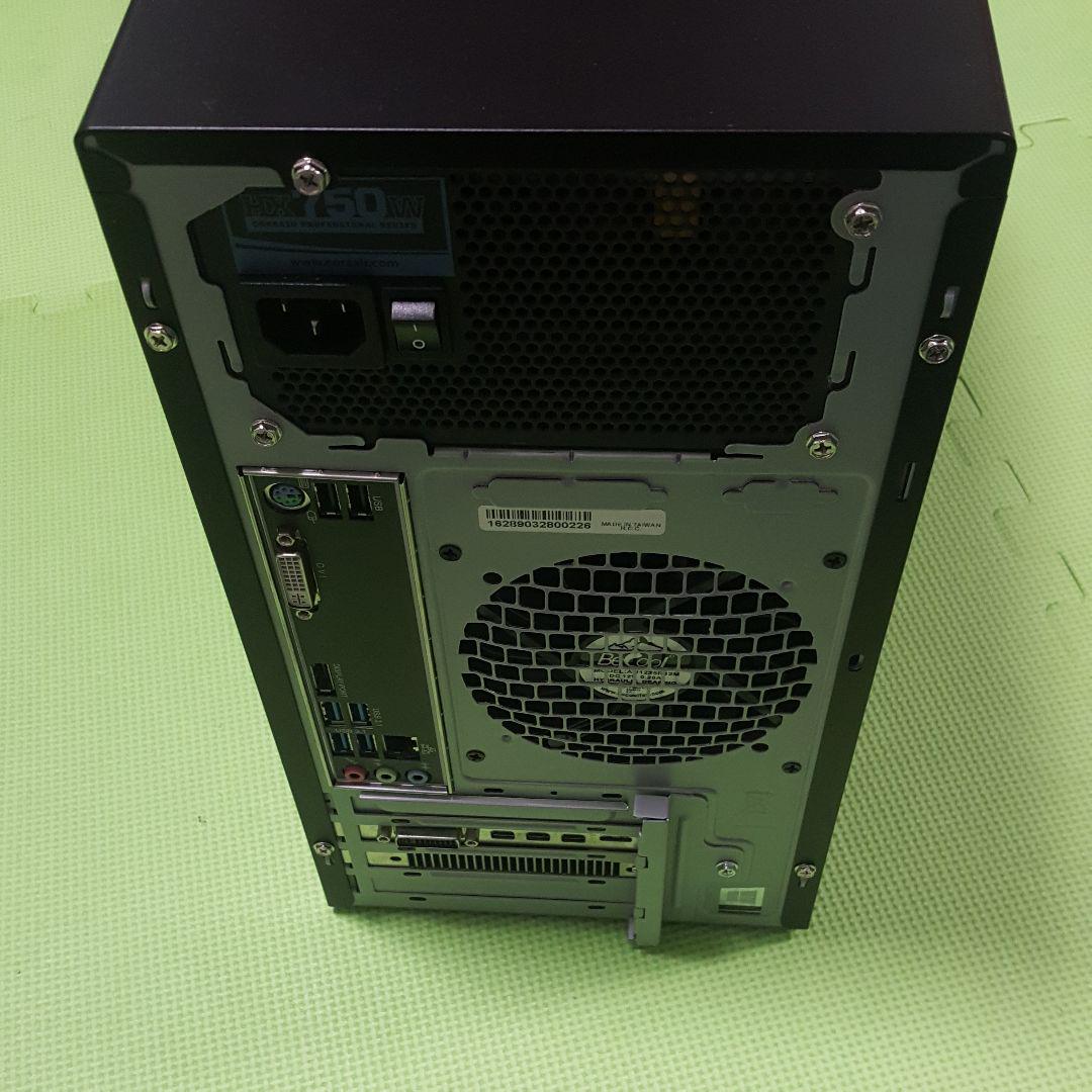 ブラック系【メーカー直売】 ゲーミング i7 8700 M.2 NVMe 256GB 上品 / 8700 i7 / ゲーミングPC GTX980 +HDD SSD / デスクトップ型PC