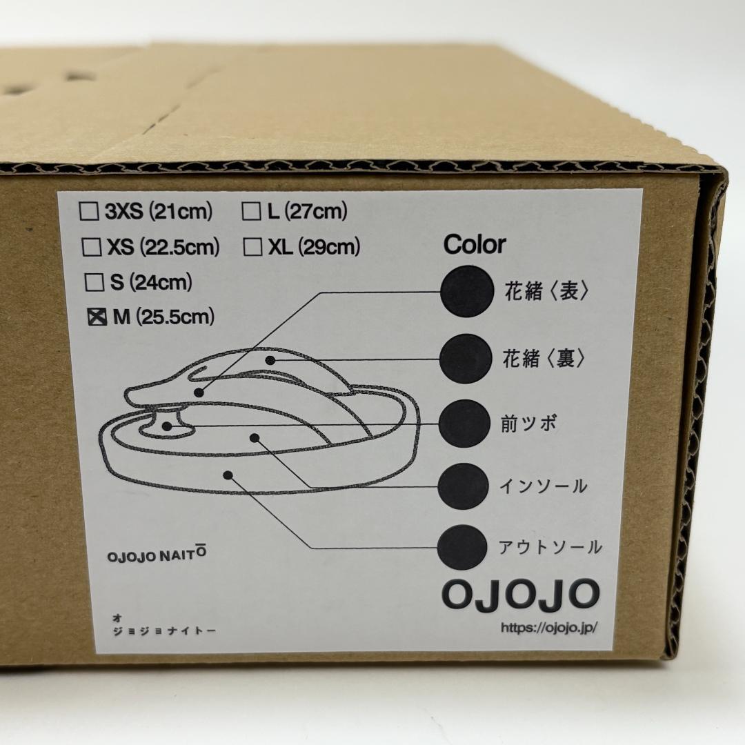 新品 OJOJO NAITO 25SS OJOJO 01 / M オールブラック