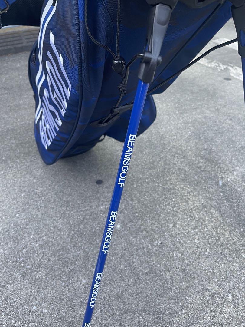 BEAMS  GOLF キャディバッグ、カバー5点セット
