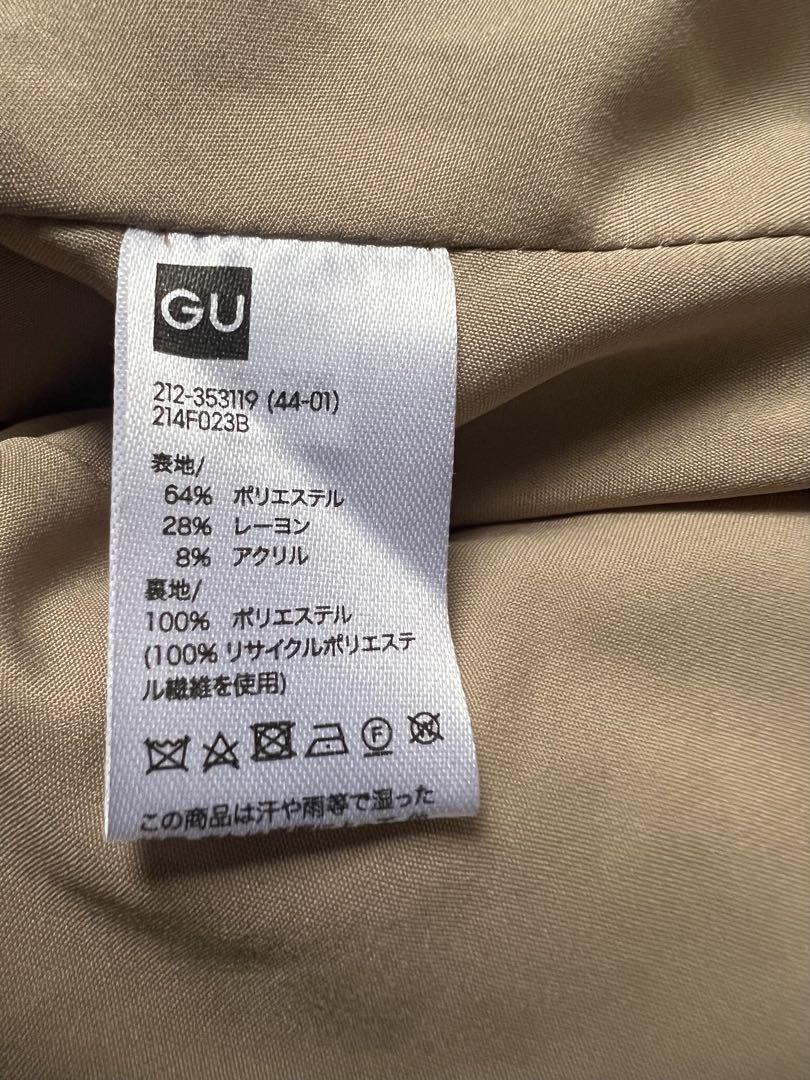 GU ロク rokh レディース チェック コート ジレ ジャケット XL