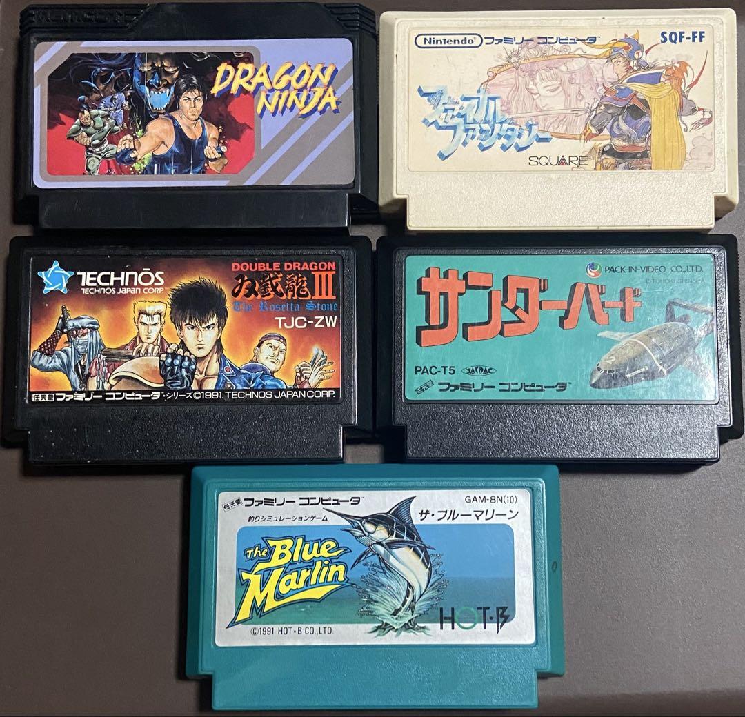 ファミコン　レアソフト　5本セット