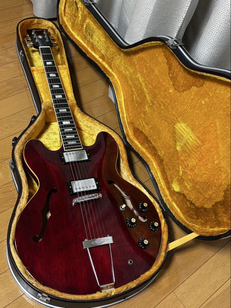 ジャパンヴィンテージGrecoセミアコギターSA-550 1976年製